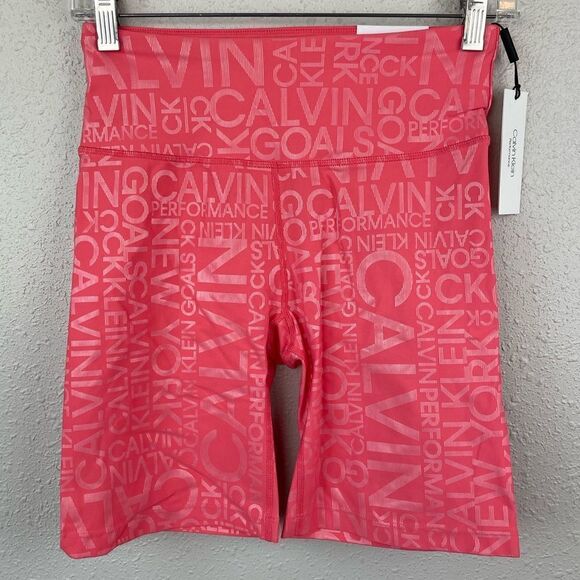 NWT Calvin Klein Athletic Yoga Shorts Size XS or S - Picture 1 of 5